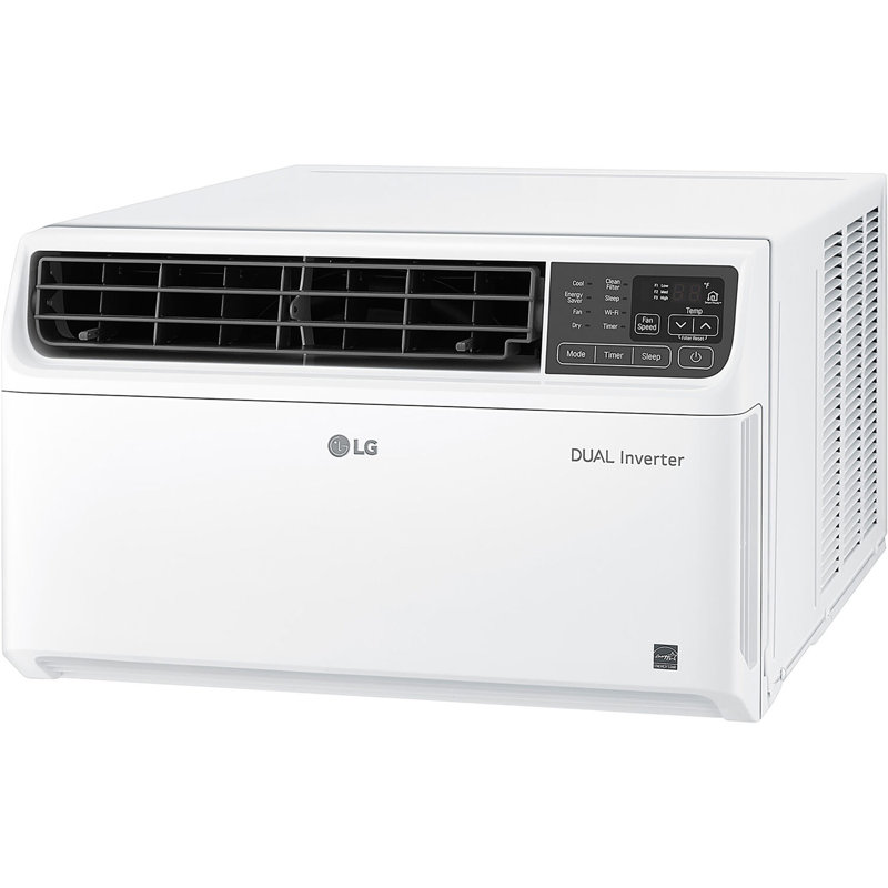 LG 10,000 BTU White Dual Inverter Smart Window Air Conditioner