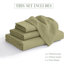 Ensemble de draps 4 pièces en microfibre de qualité hôtelière Elegant Comfort Luxury 1500-128979433-128979458
