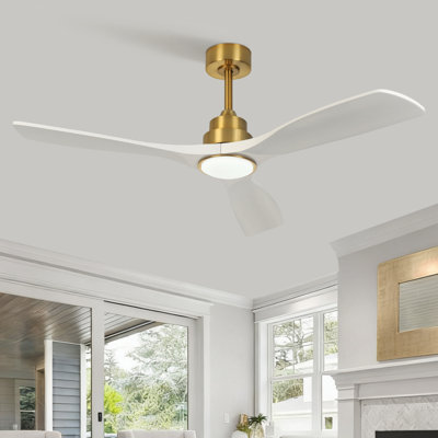 Karlena 52'' Ceiling Fan with LED Lights (Set of 2)