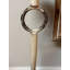 Vintage Ringed Iron Candle Holder-808752137