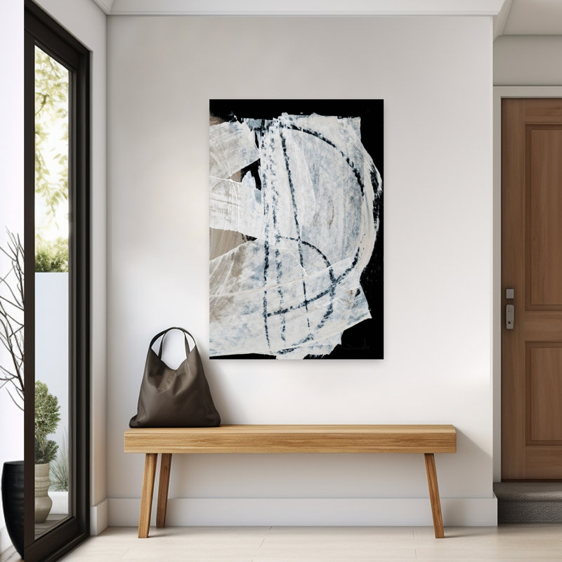 Art contemporain contemporain abstrait, H 60 po x l 40 po