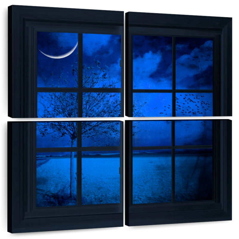 Lilie Moonlight Window, 38" H x 38" W