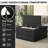 Bork Square Coffee Table For Living Room - 3 Colors Available (Black/Blue/White)-1893507436