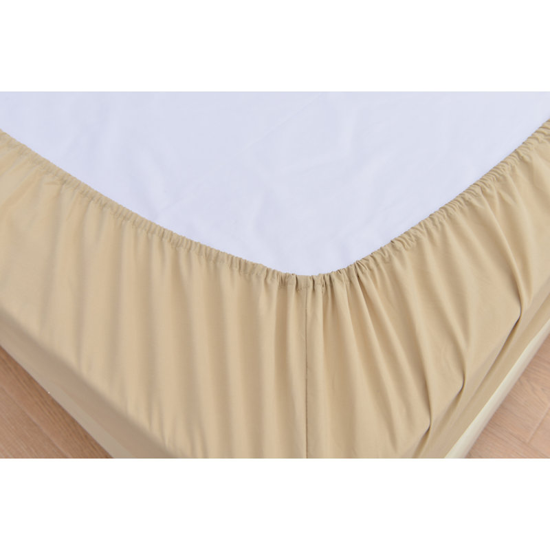 Ensemble de draps en rayonne de bambou, Très grand séparé, Beige