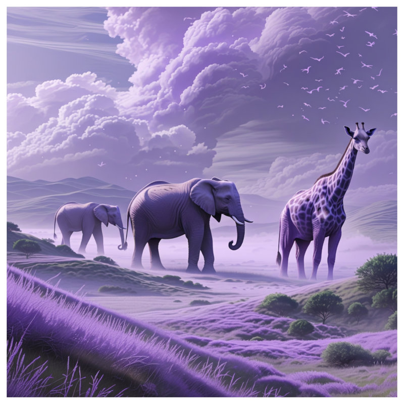 Coussins décoratifs mauves Savannah, 20 po x 20 po