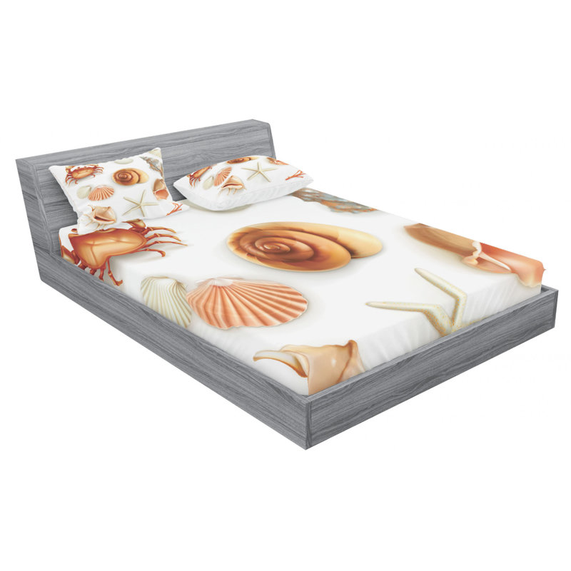 Microfiber Sheet Set, Full Sheet Set with Fitted Sheet