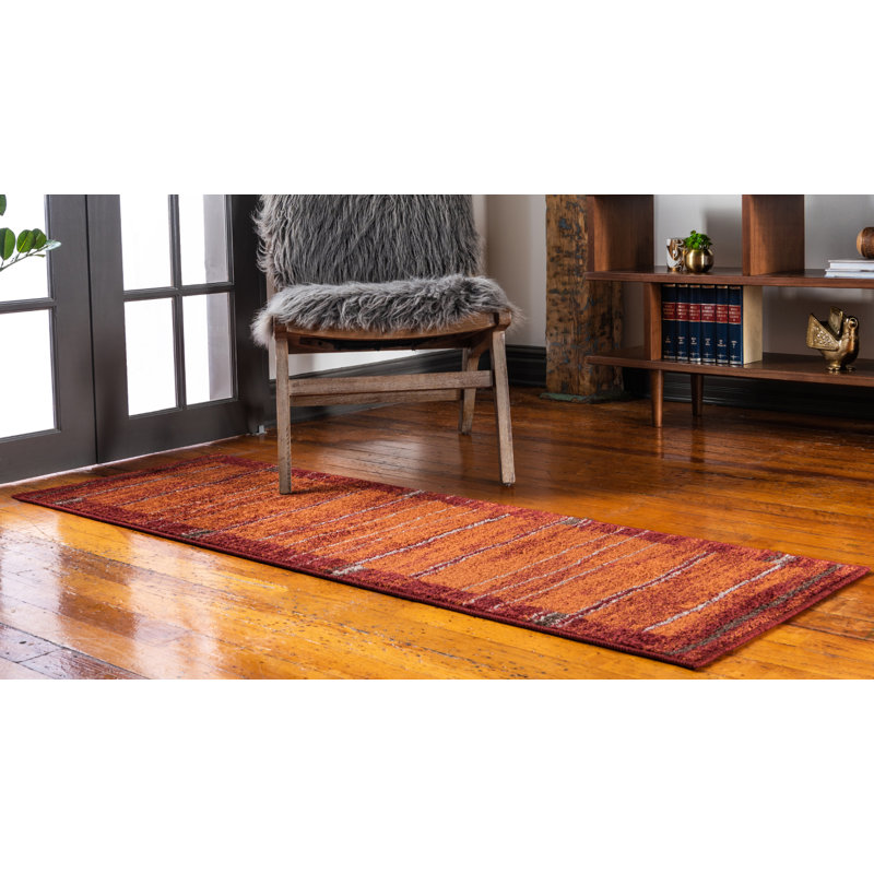 Abstract Area Rug, Runner 61 x 183cm