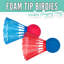 Ensemble de raquettes de badminton Franklin Sports Kids - Ensemble de raquettes de badminton surdimensionné pour enfants Smashminton