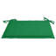 Chaise de patio empilable en teck avec coussin-1594752491