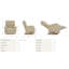 Fauteuil inclinable manuel berçant Ava-96151173
