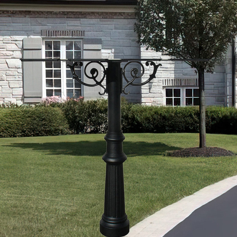 Hanford 72'' H Flute Multi-Mount Post