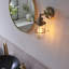 Ledya Steel Armed Sconce