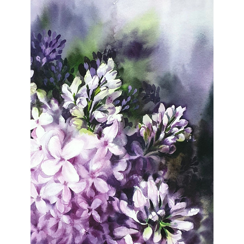Aquarelle Regal | Aquarelle sur papier | Puja Kumar
