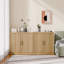 Armoire de rangement moderne à 4 portes avec tablettes réglables 62 po Modern-588777036-588777035