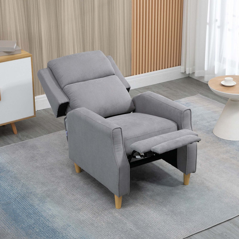 Fauteuil inclinable manuel avec repose-pieds