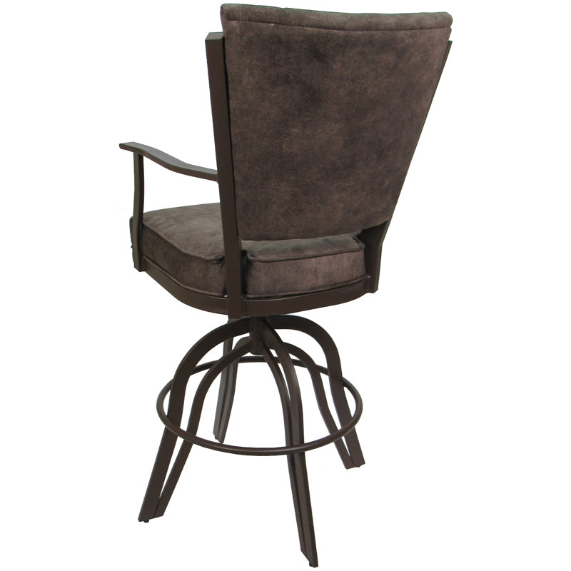 Tabourets de comptoir en métal Custom, Brun, Bois de frêne Outlier, Tabouret de bar (siège d'une hauteur de 30 po)