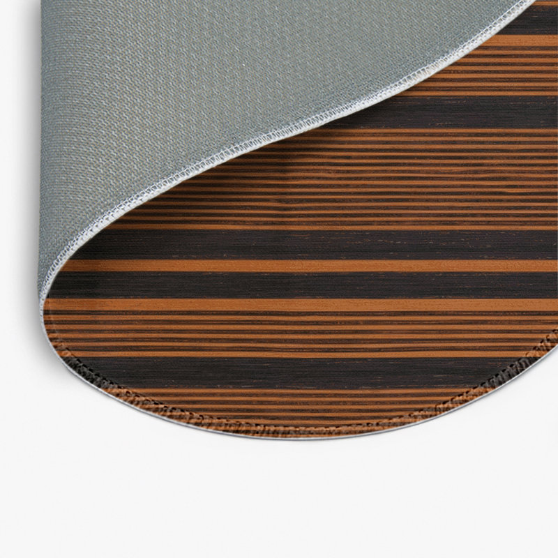 Tapis intérieur / extérieur brun HorizontalStripes