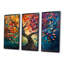 Yacine - Arbre de vie, ensemble de décorations murales en toile-107192080-107192084