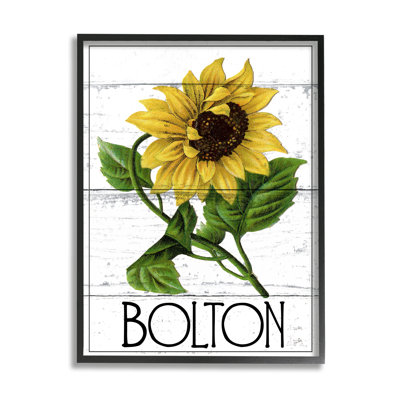 «Rustic Sunflower Blossom cmw-113», art mural personnalisé