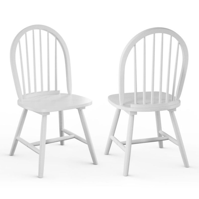 Chaise d'appoint de couleur, Blanc