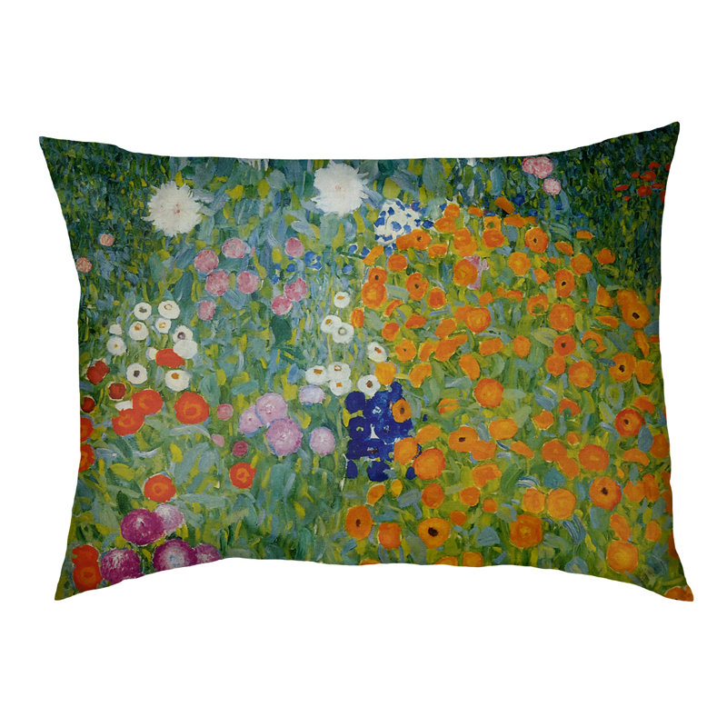 Coussin Carlile Blumengart, Petit (L 29,5 po x L 19,5 po)