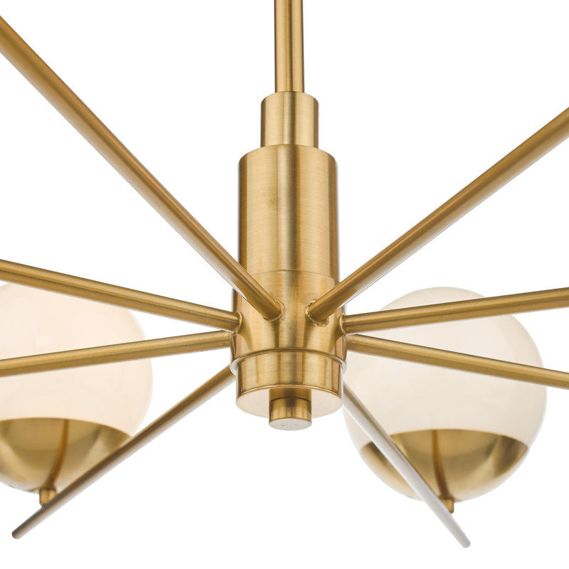 Baile 8 - Light Brass Pendant