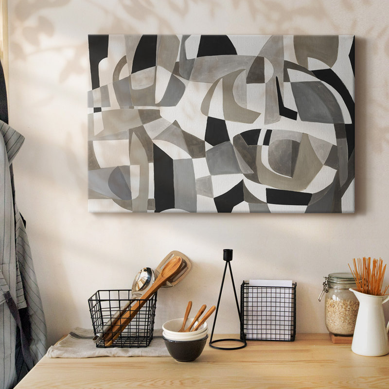 Circle Game V32-Gallery Wrapped Canvas