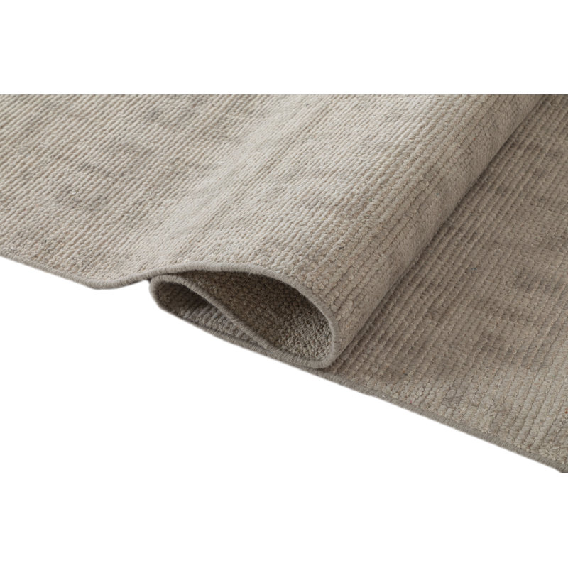 Hand Knotted Wool Row Indoor Area Rug, Rectangle 8'9" x 11'9"