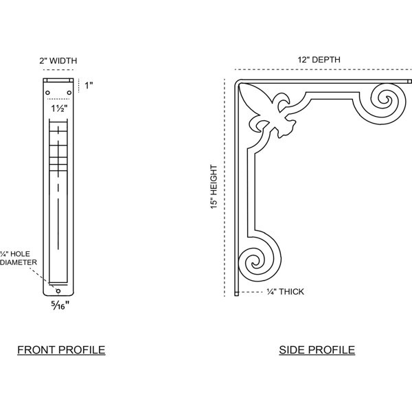 Dimensions du produit