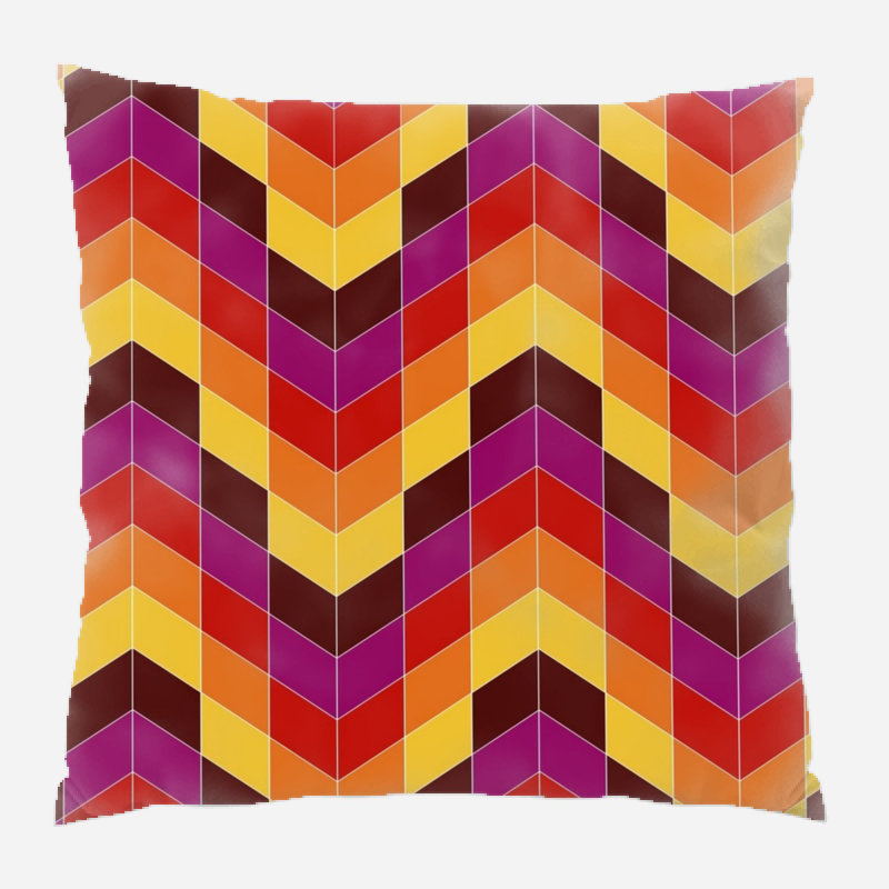 Coussin décoratif géométrique