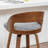 Drees Swivel Linen Fabric Counter Stool & Bar Stool-121187476