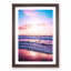 Pink Beach in Abstract - Framed Print-55768721-55768724