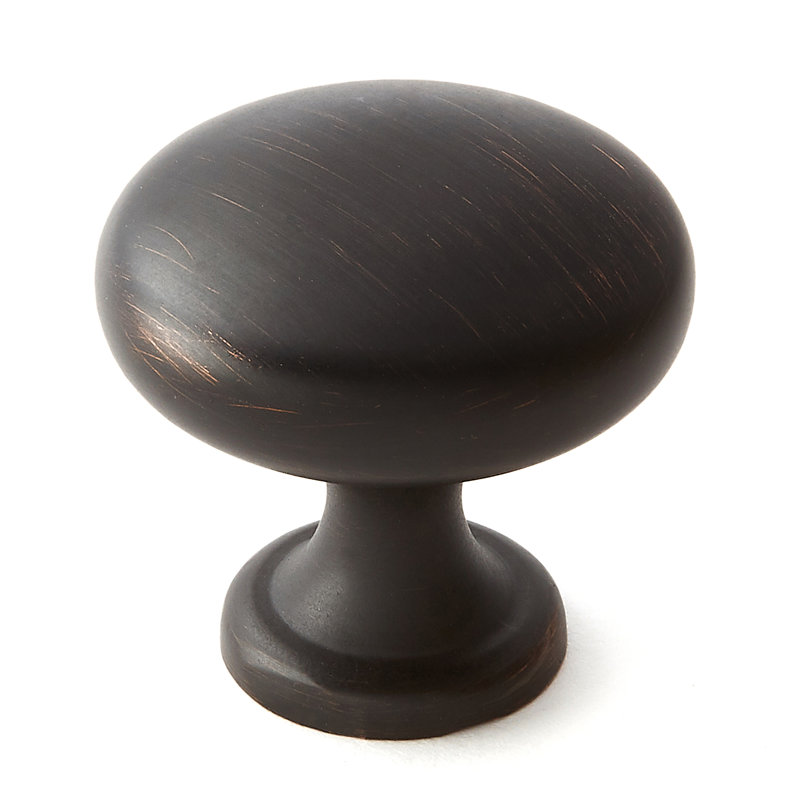 1.13" Diameter Mushroom Knob Multipack, Oil Rubbed Bronze