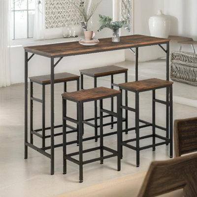 Antiwan 4 - Person Dining Set