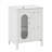 24 Inch Ceramic Sink Bathroom Vanity with Durable Waterproof Finish and Spacious Storage, Perfect for Modern Bathrooms-1298844077