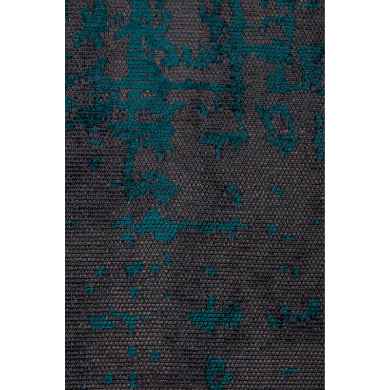 Rapture Gray/Green Abstract Luxury Area Rug, Rectangle 7'10" x 11'2"