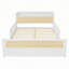 Structure de lit en rotin avec lumières DEL et tête de lit avec rangement-1232644366-1232644367