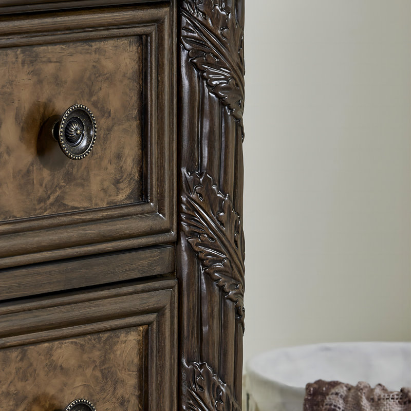 Meuble-lavabo double 60 po avec plateau en granite Aathavan