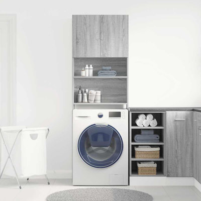 Engineered Wood Freestanding Bathroom Cabinet