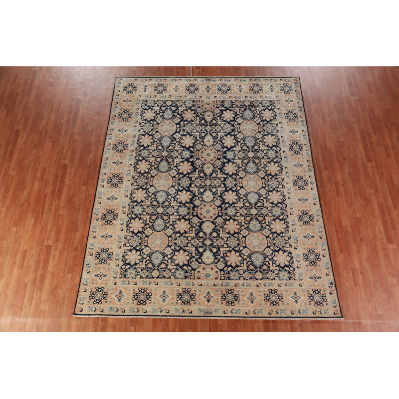 Vegetable Dye Blue Ziegler Oriental Area Rug