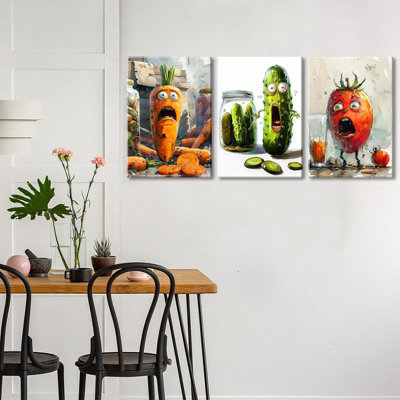 3 Piece Wrapped Canvas Print