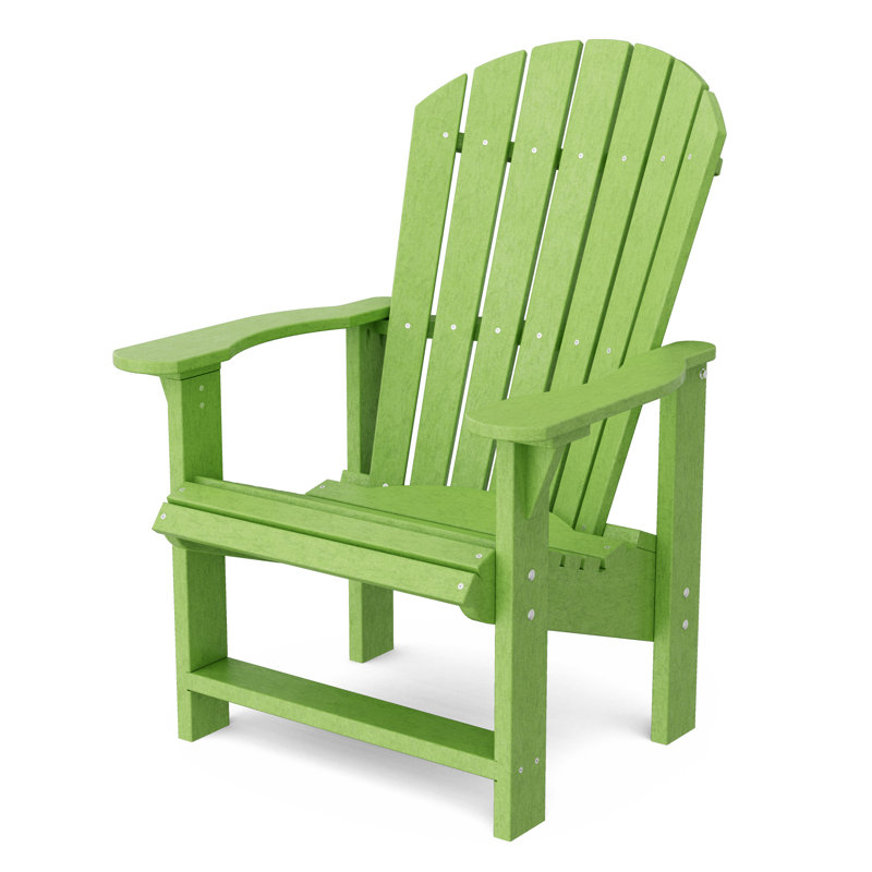Heritage Outdoor Adirondack Chair, Lime Green