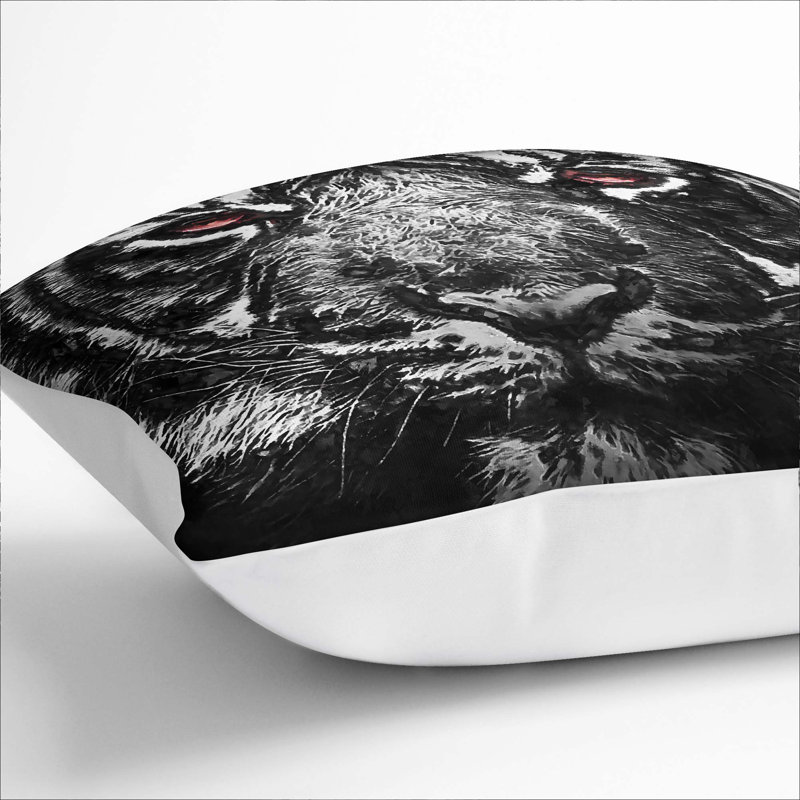 Square Cushion, White, 55cm H x 55cm W x 20cm D