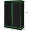 Galeton 4 Ft W x 2 Ft D Mini Greenhouse