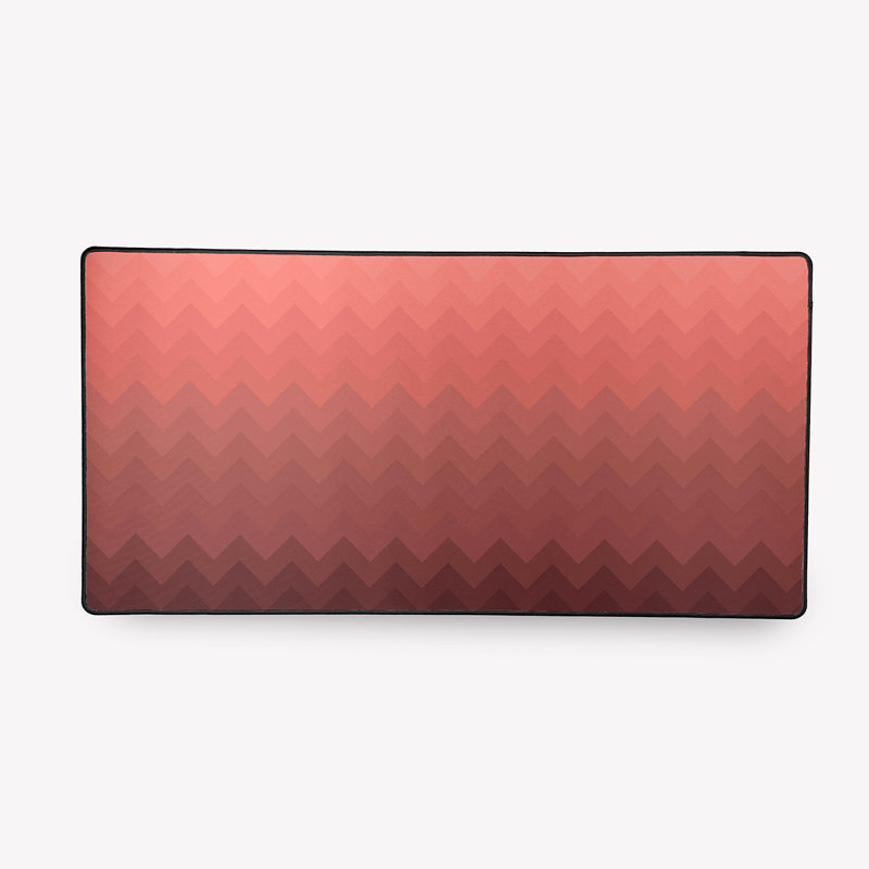 Tapis de bureau Bradly 31,5 po x 15,75 po Bradle, Orange