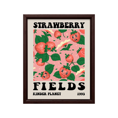 Champs de fraises