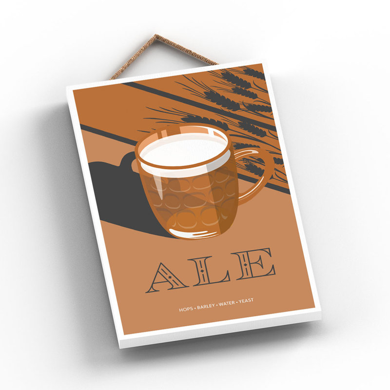 Cocktails - Ale - Print on MDF