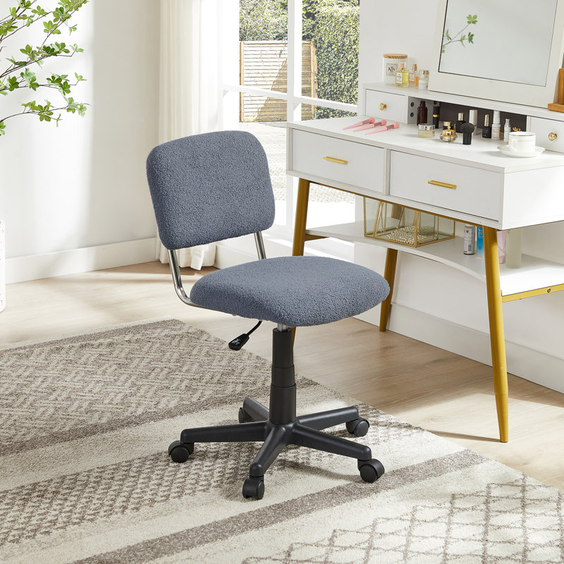 Lazzell Polyester Blend Task Chair, Gray