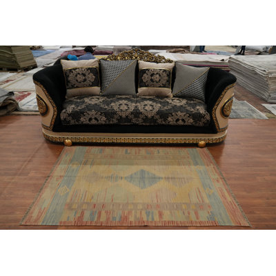 Tapis à motif géométrique Timem