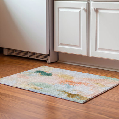Premium Machine Washable Emest AMF1914 Abstract Rug